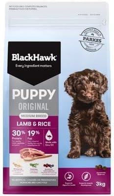 BLACK HAWK Puppy Lamb & Rice