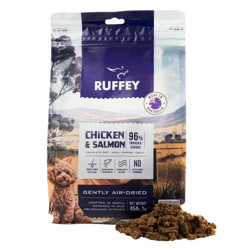 RUFFEY Air-Dried Chicken & Salmon 454g