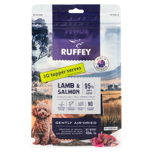 RUFFEY Air-Dried Lamb & Salmon 454g