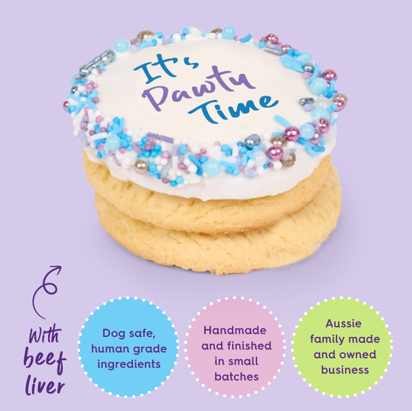 KAZOO Barney's Barkery - Dog Birthday Cake Round