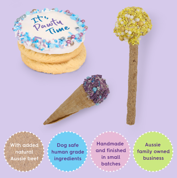 KAZOO Barney's Barkery - Dog Birthday Treats Party Pack