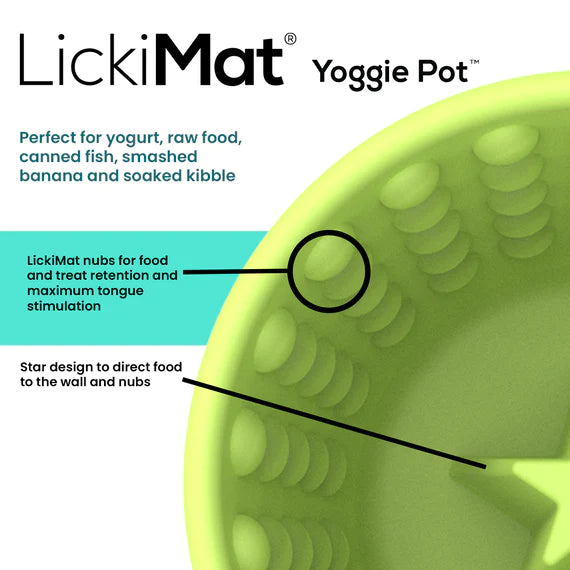 LICKIMAT Yoggie Pot