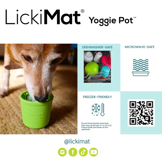LICKIMAT Yoggie Pot