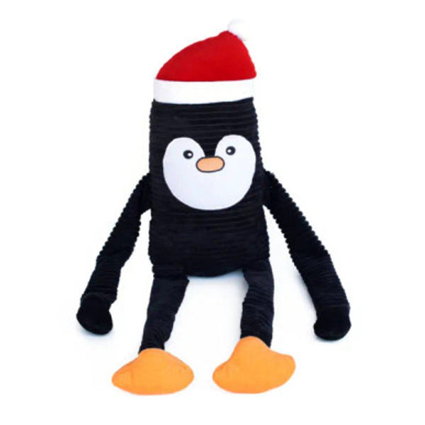 ZIPPY PAWS Holiday Crinkle Jumbo Penguin