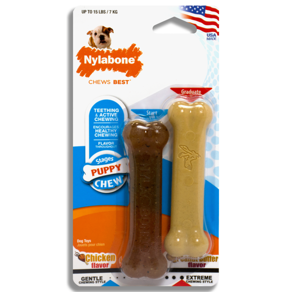 NYLABONE Puppy Variety Twin Pack Petite <7kg