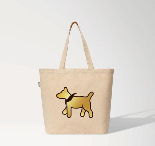 π Woofers Recycled Cotton Shopper Tote π