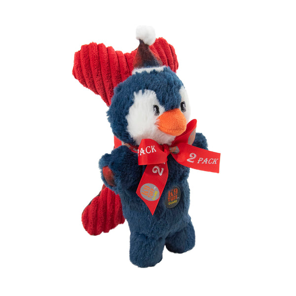 OUTWARD HOUND Mitten Mates Penguin Bone 2Pk