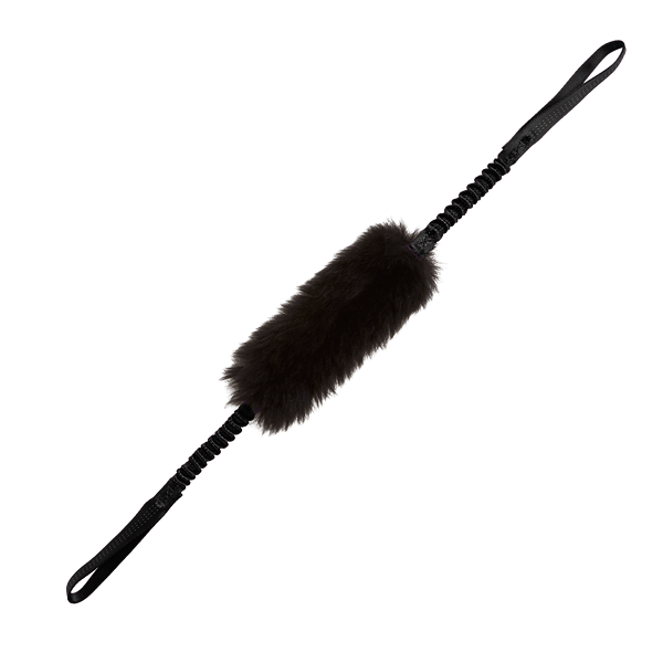 TUG-E-NUFF Double Handled Sheepskin Bungee Tug