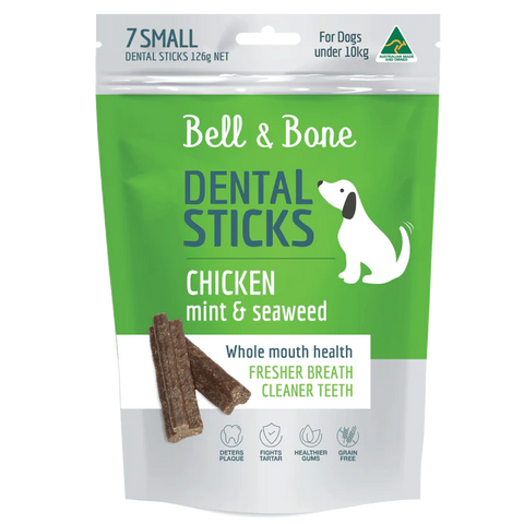 BELL & BONE Dental Sticks - Lamb, Mint & Manuka Honey