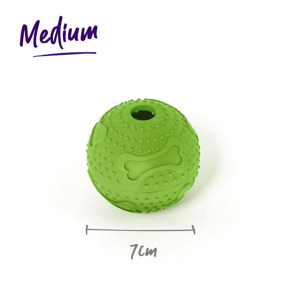 KAZOO Rubber Hide N' Treat Ball