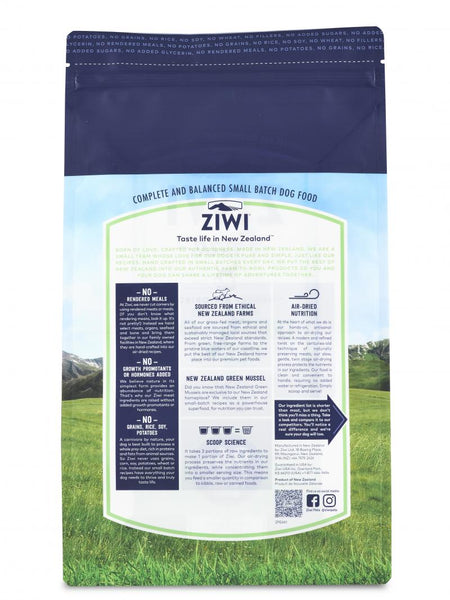 ZIWI PEAK Air-Dried Tripe & Lamb For Dogs
