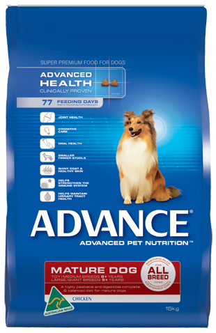 SPECIAL ORDER ~ ADVANCE Mature Dog All Breed Chicken 15kg