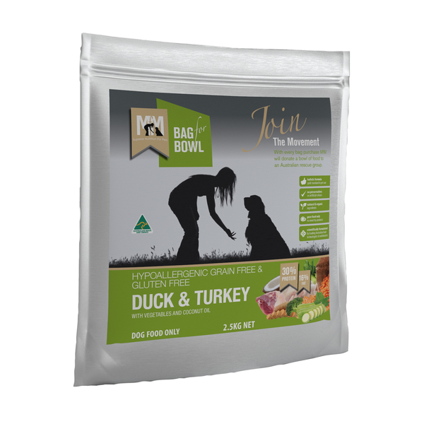 MEALS FOR MUTTS Grain Free Duck & Turkey (Green)