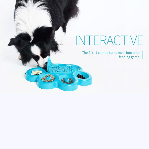 PAW 2-in-1 Slow Feeder Wet & Dry Food