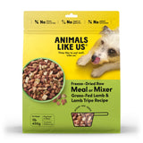 ANIMALS LIKE US Freeze Dried Raw Meal or Mixer - Lamb tripe 140g