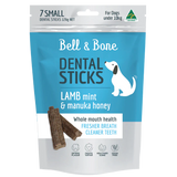 BELL & BONE Dental Sticks - Lamb, Mint & Manuka Honey