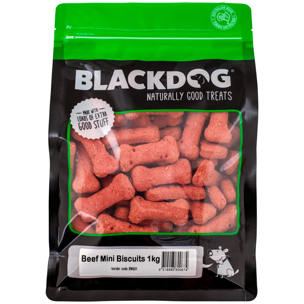 BLACKDOG Mini Beef Biscuits 1kg