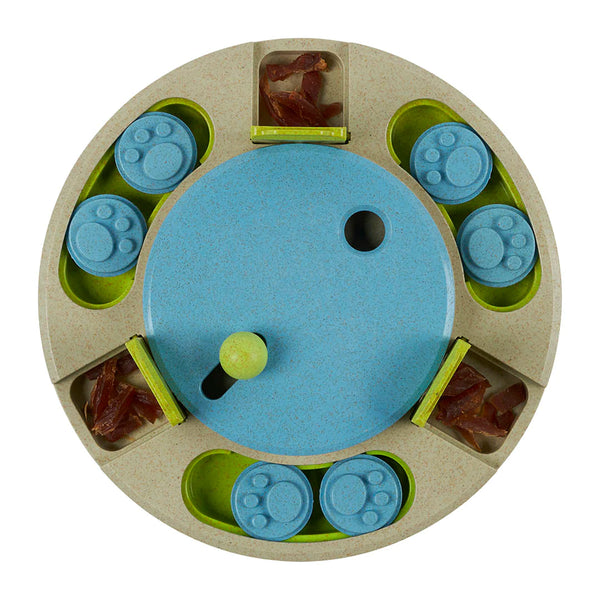 KAZOO Circle Slider Interactive Dog Puzzle For Play