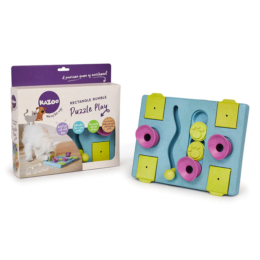 KAZOO Rectangle Rumble Interactive Puzzle Play