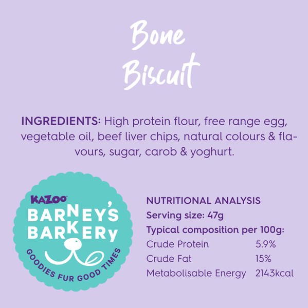 KAZOO Barney's Barkery - Dog Bone Biscuit