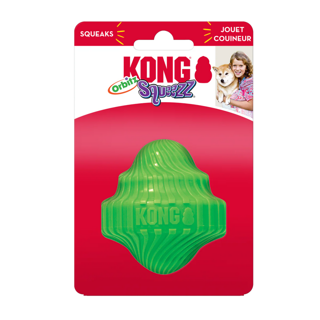 KONG Squeezz Orbitz Spin Top