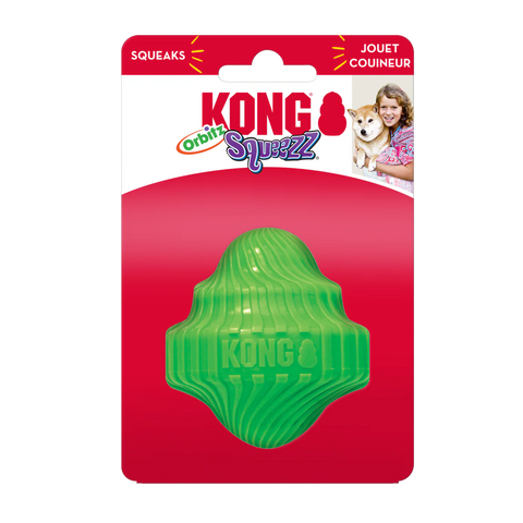 KONG Squeezz Orbitz Spin Top