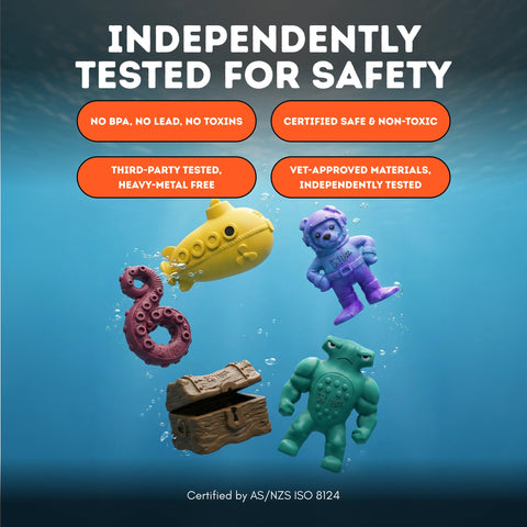 HAPPY STAFFY CO Chewzilla Deep Sea Mission 5 Pack