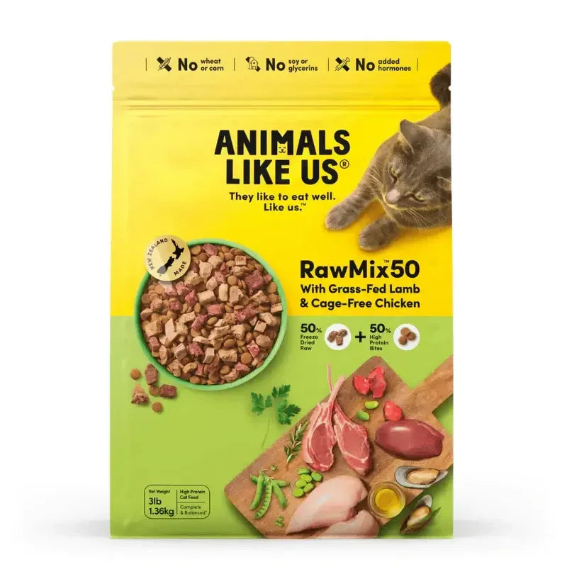 ANIMALS LIKE US RawMix50 Grass-Fed Lamb
