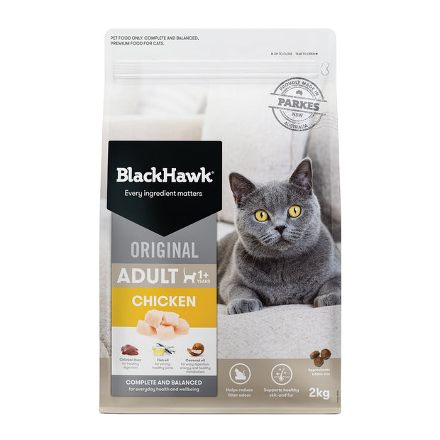 BLACK HAWK Adult Cat Chicken 4kg