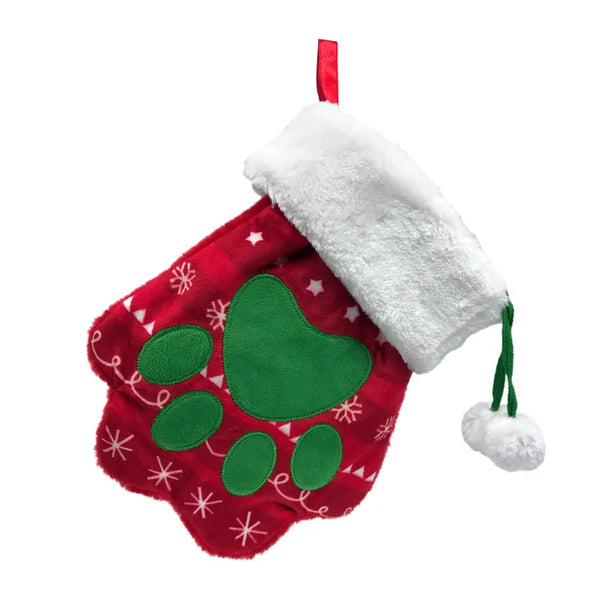 KONG Holiday Stocking Paw