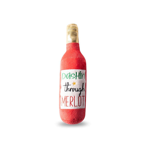 FRINGE STUDIO Dashin Through Merlot Christmas Plush