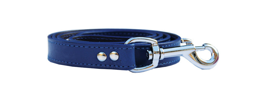 BEAU PETS Leather Deluxe Lead Sewn