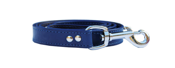 BEAU PETS Leather Deluxe Lead Sewn