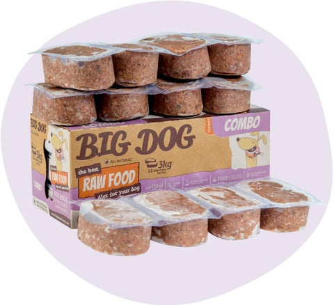 BIG DOG Combo Raw Food (frozen)