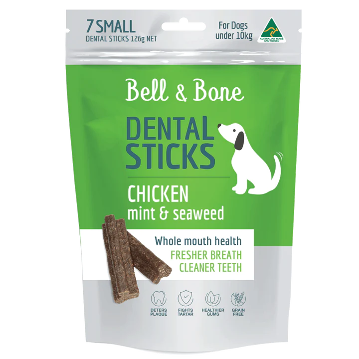 BELL & BONE Dental Sticks - Chicken, Mint and Seaweed