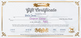 Woofers Gift Certificate - Sleepover