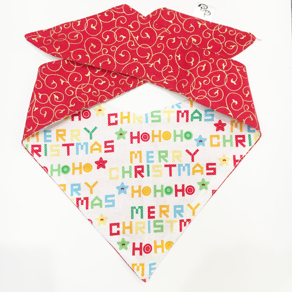 PET POUCH - Neckerchief / Bandana  - Festive