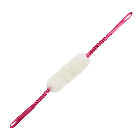 TUG-E-NUFF Double Handled Sheepskin Bungee Tug