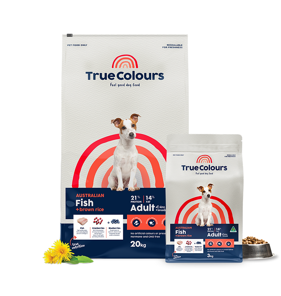 TRUE COLOURS Adult Fish & Brown Rice