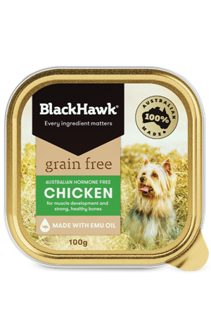 BLACK HAWK Grain Free Chicken 9 x 100g