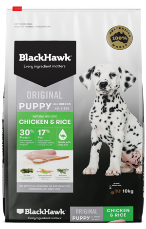 BLACK HAWK Puppy Chicken & Rice