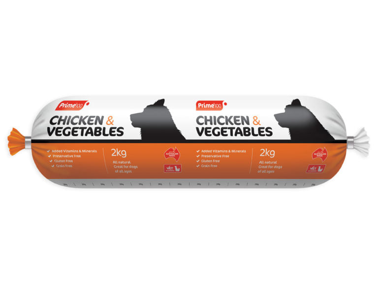 PRIME100 Chicken & Vegetables 2kg