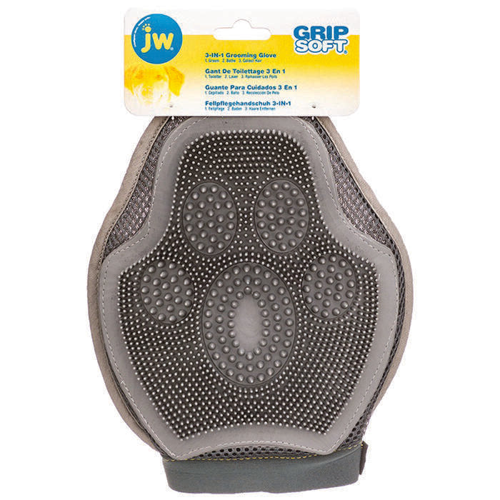 GRIPSOFT 3-in-1 Grooming Glove