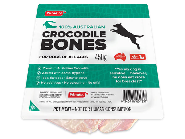 PRIME100 Crocodile Leg Bones 450g