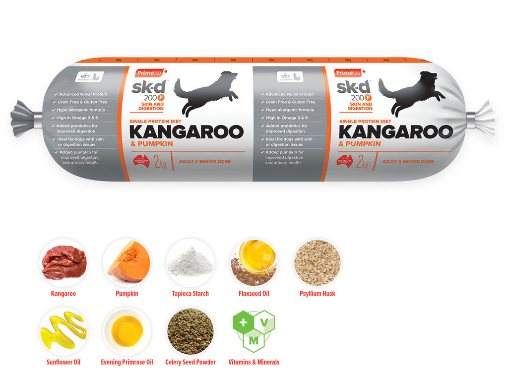 PRIME100 SKD200 Kangaroo & Pumpkin 2kg